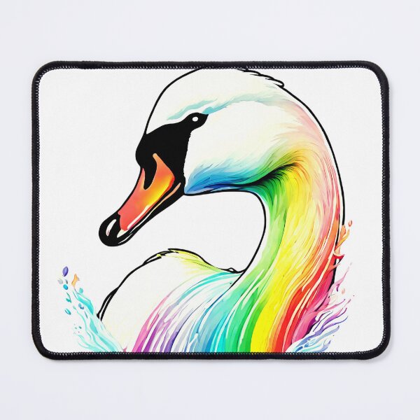 Item preview, Rainbow Swan Queen Pride designed and sold by CyberArtistOne.