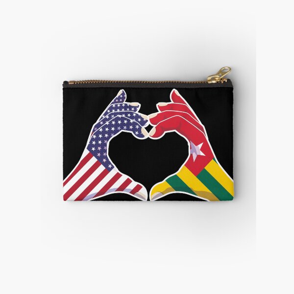 Item preview, Togo Togolese USA United States American America Love Heart Peace designed and sold by FlagX.