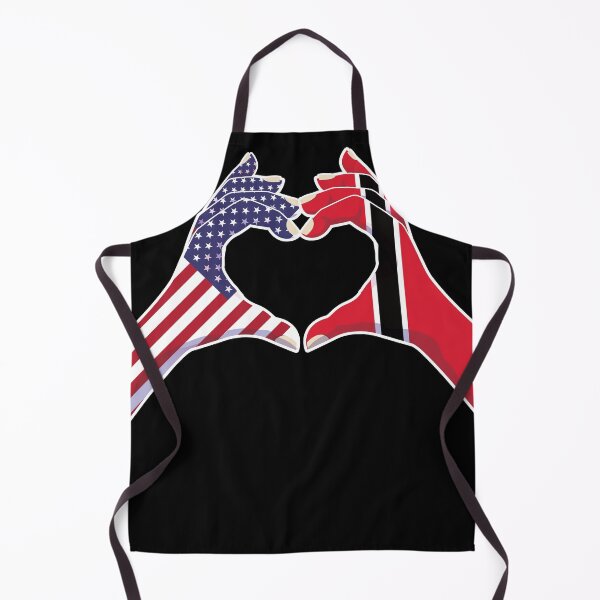 Item preview, Trinidad Tobago USA United States American America Love Heart Peace designed and sold by FlagX.