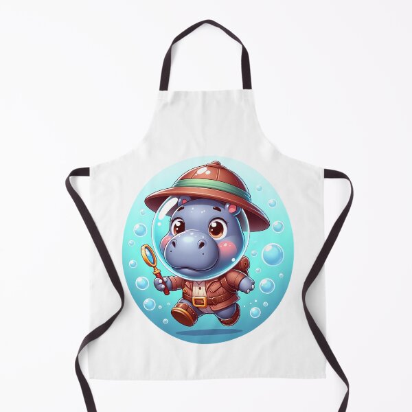 Item preview, Adventurous Hippo designed and sold by TinyTailsGalery.