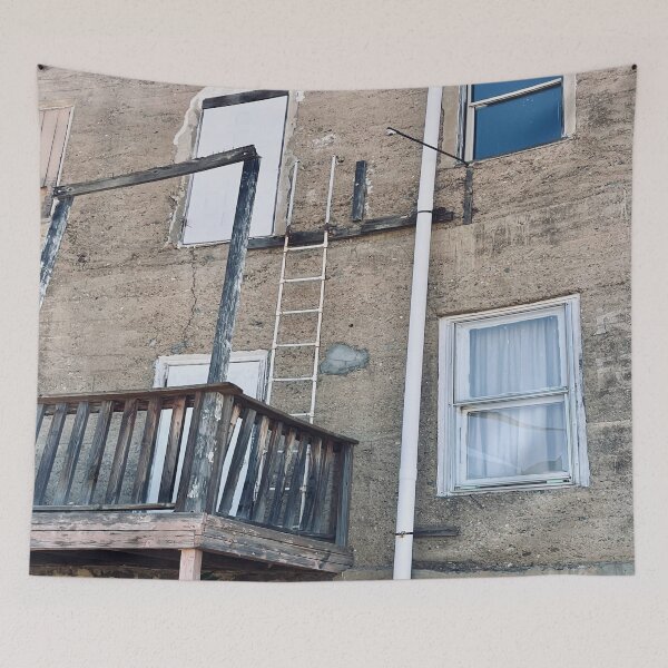 Item preview, Funny Door to Fire Escape designed and sold by MudmanExpress.