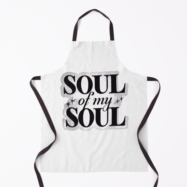 Item preview, 'Soul Of My Soul' Silver Black Sparkle Typography Logo Design designed and sold by WatermelonPink.