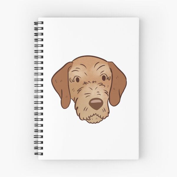 Item preview, Wirehaired vizsla dog face designed and sold by Yaragold.