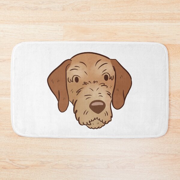 Item preview, Wirehaired vizsla dog face designed and sold by Yaragold.