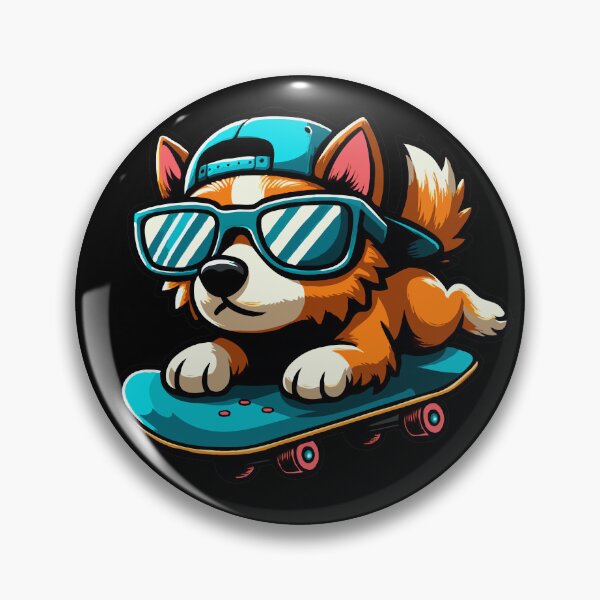 Item preview, Perro patinador urbano designed and sold by McThingummy.
