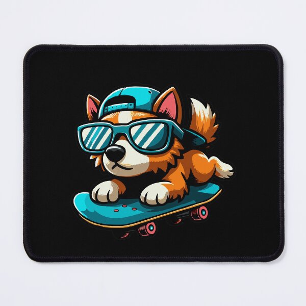Item preview, Urban Skateboarder Dog designed and sold by McThingummy.