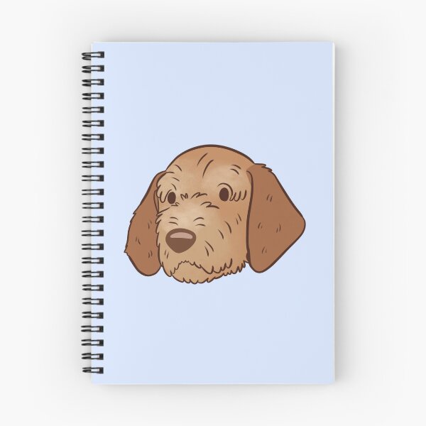 Item preview, Wirehaired vizsla dog face designed and sold by Yaragold.