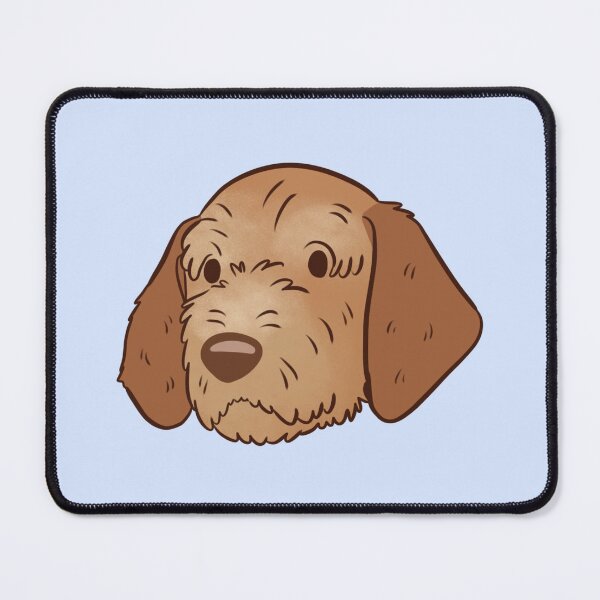 Item preview, Wirehaired vizsla dog face designed and sold by Yaragold.