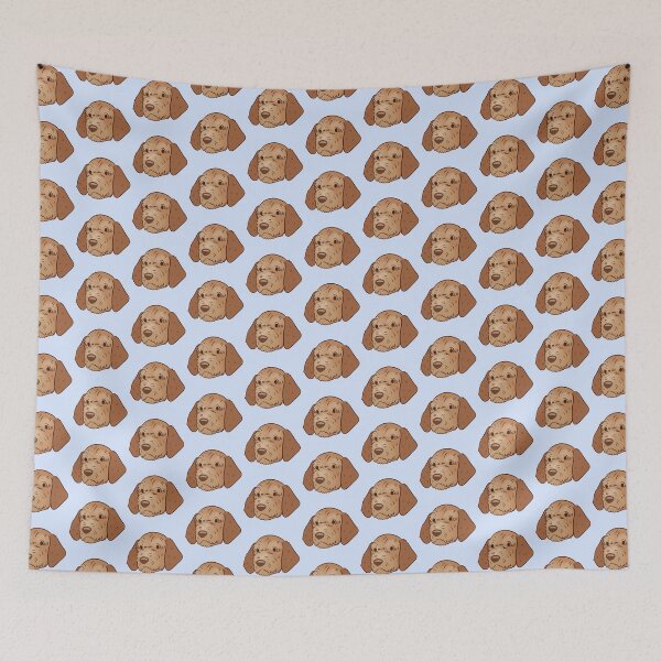Item preview, Wirehaired vizsla dog face designed and sold by Yaragold.