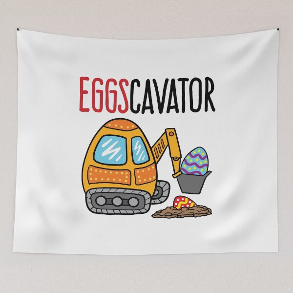 Item preview, Eggscavator Easter Excavator Construction Boys designed and sold by jaygo.