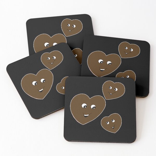 Item preview, Copy of Copy of Don't Worry Be Happy - Hearts designed and sold by colocodesart.