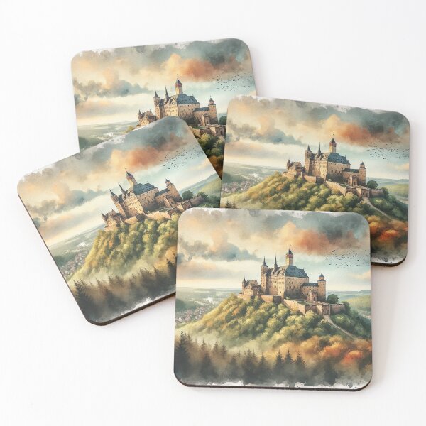 Item preview, Mist-hugged fortress designed and sold by Cerberus-Art.