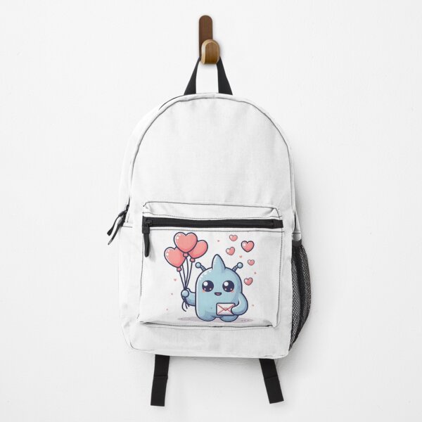 Item preview, Kawaii Kawaii Golem With Heart-Shaped Balloons designed and sold by CanvasCutie.