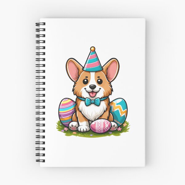 Item preview, Cheerful Corgi Easter Delight designed and sold by EpicPaws.