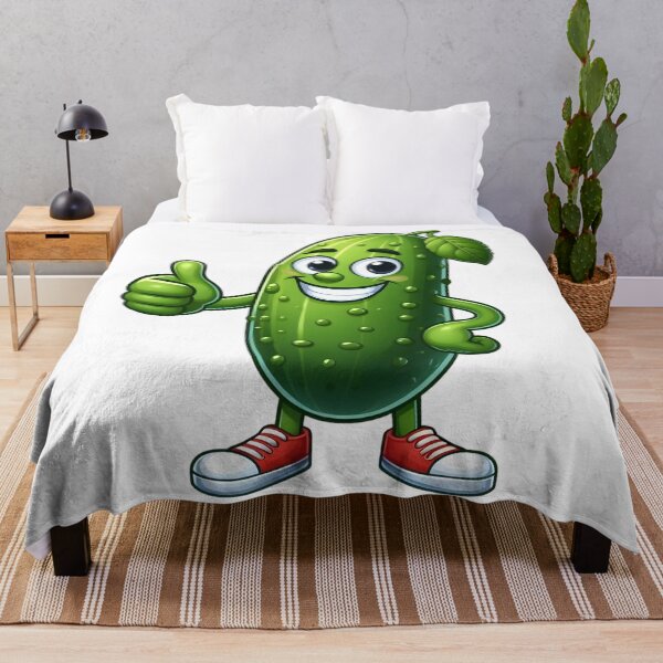 Item preview, Cool Anthropomorphic Cucumber designed and sold by Delamoon.