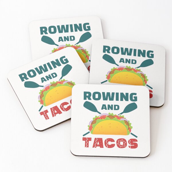 Item preview, Rowing and Tacos Taco Mexican Food Lover designed and sold by jaygo.