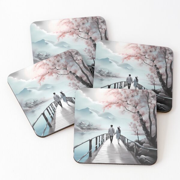 Item preview, A romantic walk on the bridge designed and sold by Pixeledfox.