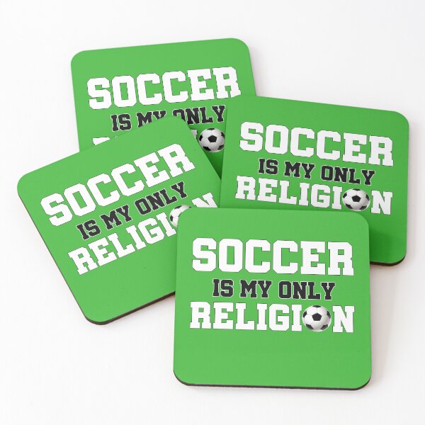 Item preview, Soccer is my only religion football best design gifts designed and sold by LessStressNerd.