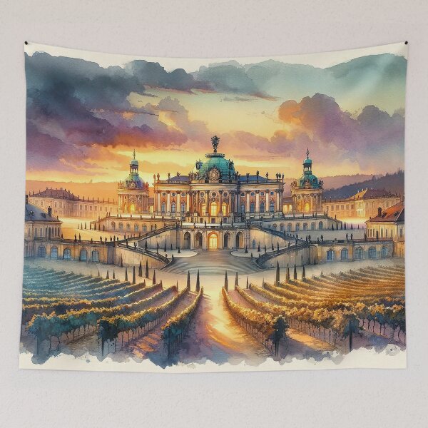Item preview, Palace of the Golden Twilight designed and sold by Cerberus-Art.
