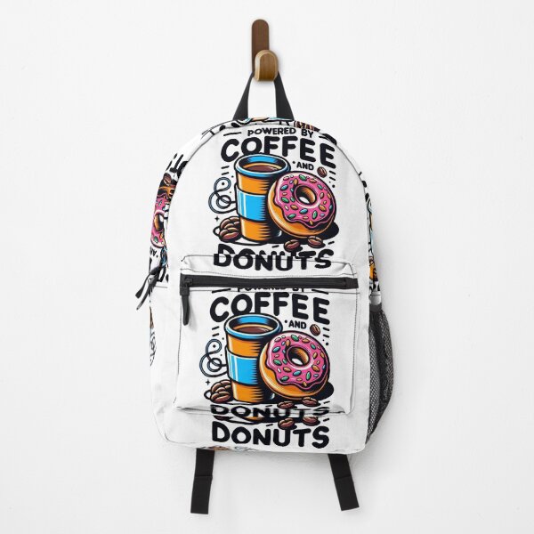 Item preview, Drinking Funny Powered By Coffee And Donuts  designed and sold by ZeptepiTrends.