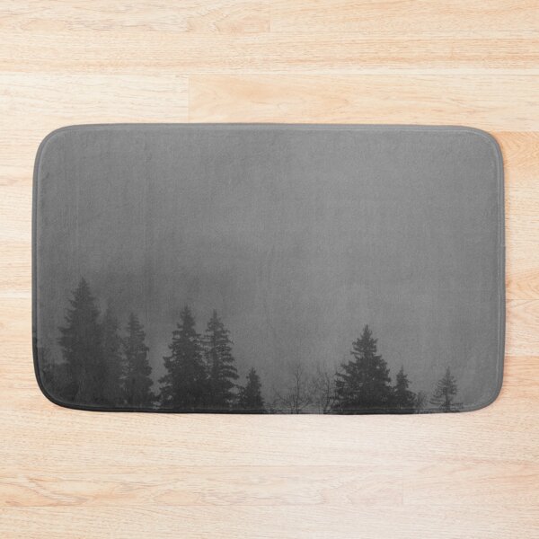 Item preview, Misty Swiss Mountainside - Black and White 35mm Photography designed and sold by ztrnorge.