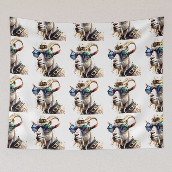 Item preview, Goat funny wearing goggles  designed and sold by Dilendor.