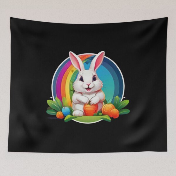 Item preview, Rabits Happy Easter designed and sold by products4urduke.