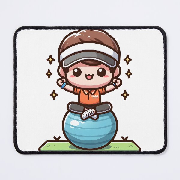Item preview, Kawaii Athletic Coach: Wearing A Visor Cap designed and sold by CanvasCutie.