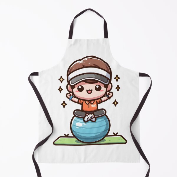 Item preview, Kawaii Athletic Coach: Wearing A Visor Cap designed and sold by CanvasCutie.