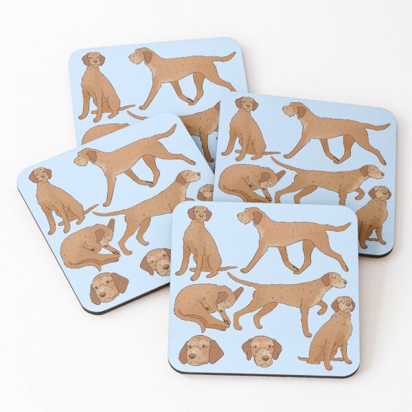 Item preview, Cute Wirehaired vizsla dog pattern  designed and sold by Yaragold.