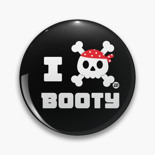 Artikelvorschau, I Love Booty Skull entworfen und verkauft von TODD GOLDMAN.