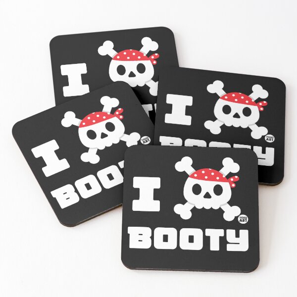 Item preview, I Love Booty Skull designed and sold by TODD GOLDMAN.