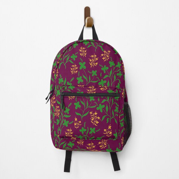 Item preview, Flowers - dark purple and green designed and sold by SerahO.