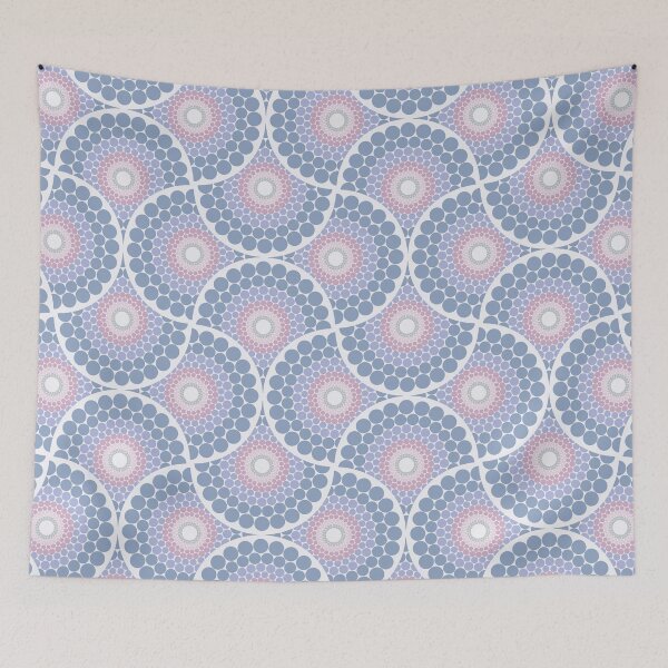 Item preview, Art Deco Radiant Intangible Dot Mandala Fans designed and sold by Triplicate Limited.