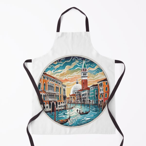Item preview, Vintage Venice Travel Stickers - Retro Minimal Design designed and sold by pod24.