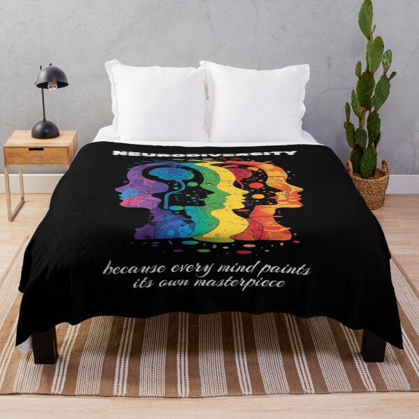 Item preview, Neurodiversity: Because Every Mind Paints Its Own Masterpiece designed and sold by PantatKiller.