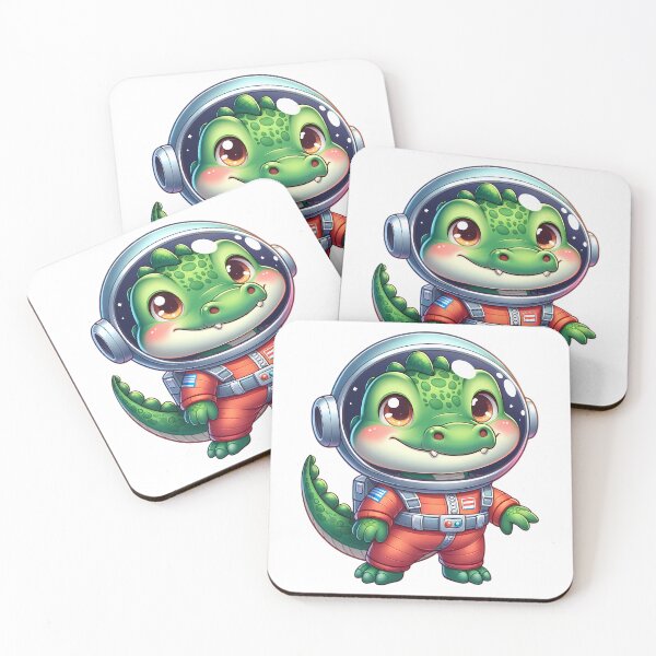 Item preview, Astro croc designed and sold by TinyTailsGalery.