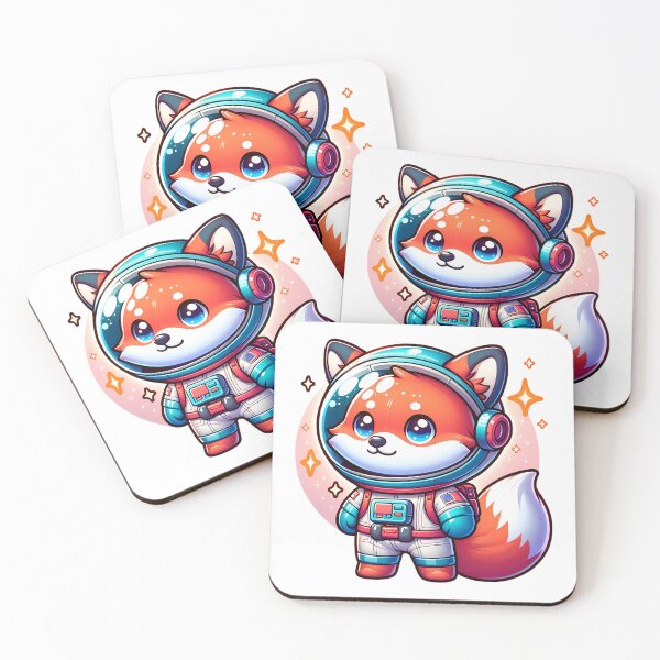Item preview, Astro Fox designed and sold by TinyTailsGalery.