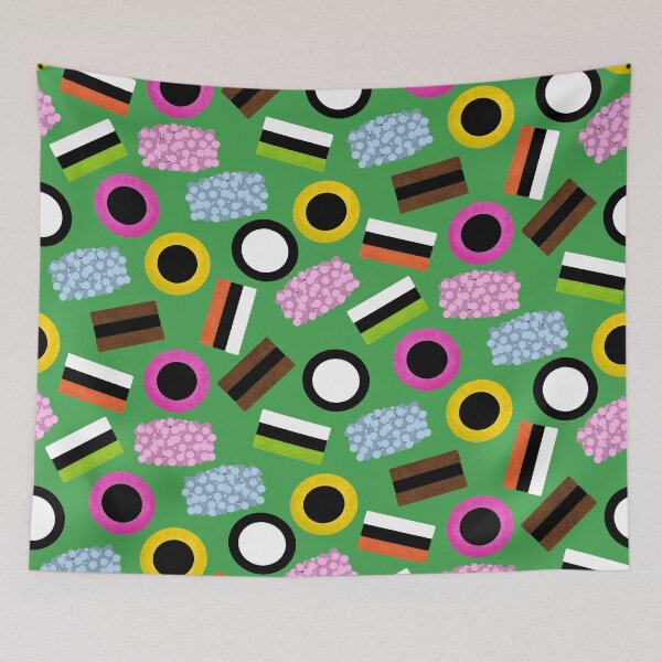 Item preview, Liquorice Allsorts - Lakridskonfekt - Green designed and sold by marialindemann.