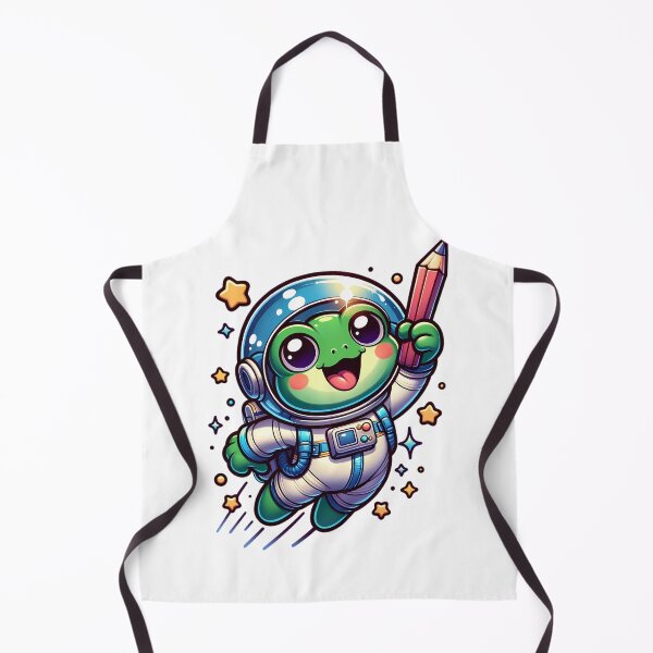 Aperçu de l'œuvre Astro Grenouille créée et vendue par TinyTailsGalery.