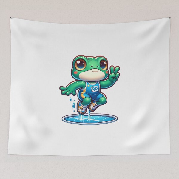 Item preview, Athletic Amphibian designed and sold by TinyTailsGalery.