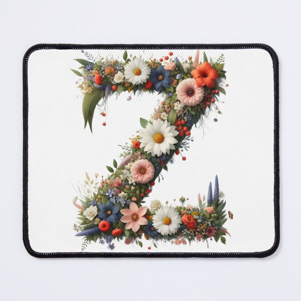 Item preview, Letter “Z” containing flowers designed and sold by yeekazar.