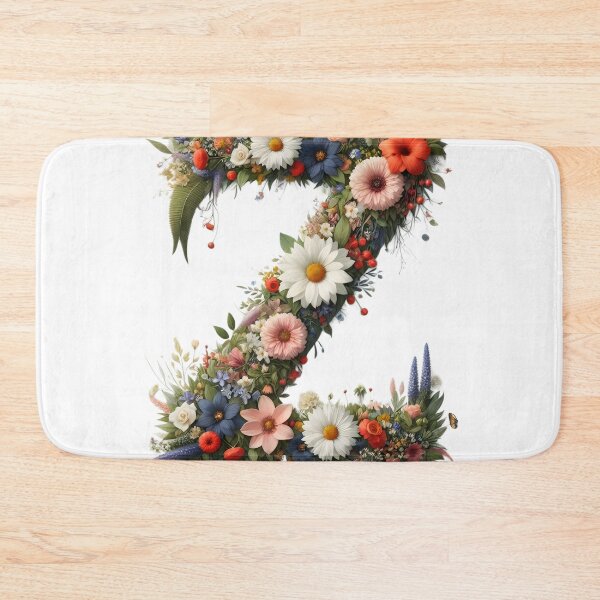 Item preview, Letter “Z” containing flowers designed and sold by yeekazar.