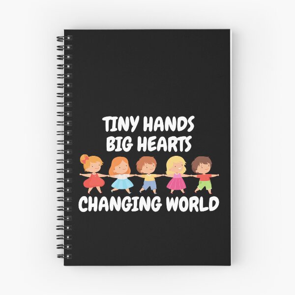 Item preview, Tiny Hands, Big Hearts, Changing World Children Inspiration designed and sold by YoungESC.