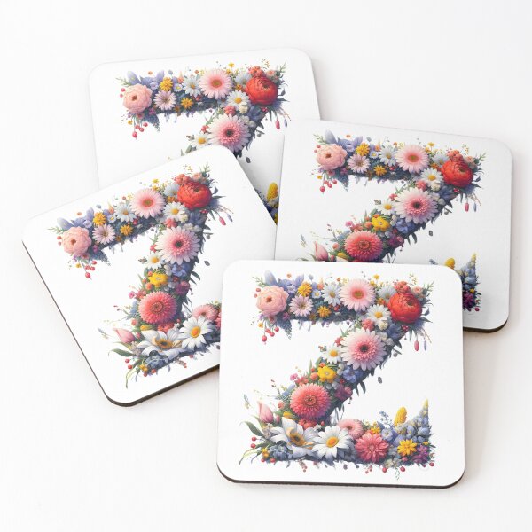 Item preview, Letter “Z” containing flowers designed and sold by yeekazar.