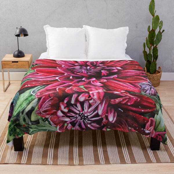 Item preview, Chrysanthemums BIG Original Art designed and sold by nastiaart.