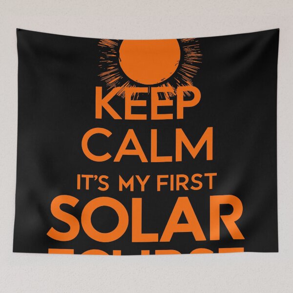 Item preview, keep calm solar eclipse - April 2024 designed and sold by QuantaPixel.
