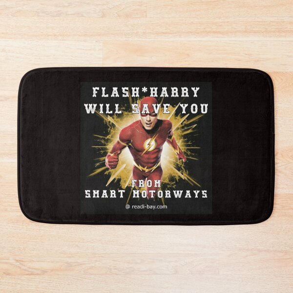 Item preview, Flash-Harry Saves You From Smart Motorways designed and sold by AlienAlmanac.