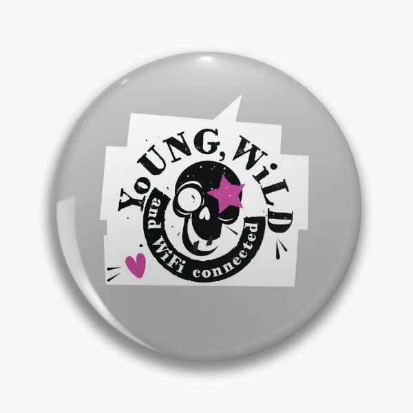 Item preview, YOUNG WILD and WIFI designed and sold by Tshirtalk.