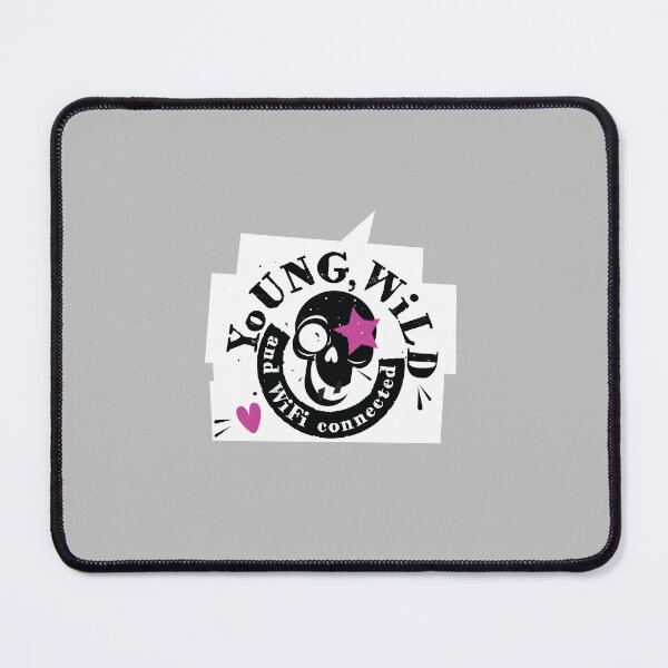 Item preview, YOUNG WILD and WIFI designed and sold by Tshirtalk.